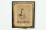 Idylle 1865 by Mariano Fortuny Marsal, IDYLLE 1865, etching, sold Mar 2018