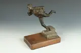 Dominque Alonzo, Le Petit Vendeur de Journaux, Bronze - Height: 9 in
