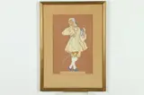 Jo Rapoport, English Gentleman, Gouache