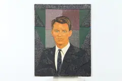 Orville Mills, Portrait of Attorney General Robert Kennedy, VA" Oil on board