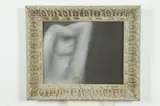 Virgil E. McMahan, Female Figure with Arms Overhead, FEMALE FIGURE WITH ARMS OVERHEAD, oil on board
