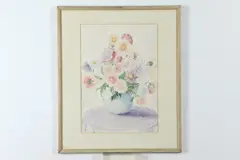 Alice Acheson, Floral Stil Life, Watercolor
