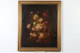 Still Life with Roses by Continental School, STILL LIFE WITH ROSES, oil on canvas, offered Mar 2018