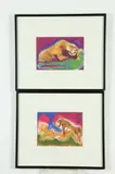 American School, Erotic Scenes: Two Works, EROTIC SCENES: TWO WORKS, mixed media