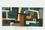 Tom Yanosky, Abstraction, Oil on canvas laid on panel