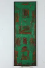 Tom Yanosky, Patina, Oil on board.