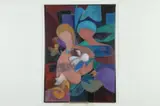 Aina Nergaard Nammack, Mother and Child, Pastel