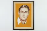 Max Baker, Portrait of Young Man, Gouache on paper