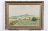 Jindřich Procházka, Spring Landscape, Oil on canvas