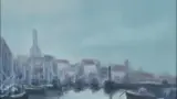 José Luis Sanz-Magallón, Port Scene in Mist, Oil on canvas