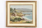 Carl Schmidt, Coastal Landscape, Oil on board