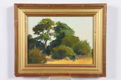 Ed Cooper, Maryland Landscape, Oil on panel