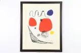 Red by Alexander Calder, Color lithograph, sold Apr 2018