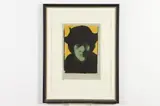 Leonard Baskin, Barlach, Color lithograph