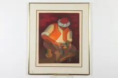 Louis Toffoli, Les Metier, Color lithograph