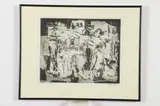 Tom Yanosky, Fresco Remnant, Intaglio aquatint