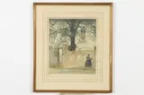 Luigi Kasimir, Untitled, VILLAGE SNOW SCENE and STREET SCENE: TWO WORKS, each signed in pencil lower margin