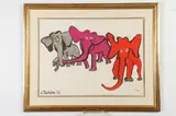 OUR UNFINISHED REVOLUTION, color lithograph by Alexander Calder, OUR UNFINISHED REVOLUTION, color lithograph, sold Jun 2018