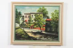J. T. Wright, July Day, Oil on canvas
