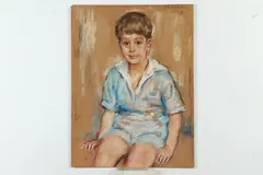Joseph Oppenheimer, Portrait of Erwin Lachman, Pastel