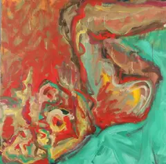 Rita Beler, Abstract, Oil on canvas