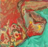 Rita Beler, Abstract, Oil on canvas