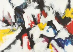 Rita Beler, Abstract, Oil on canvas