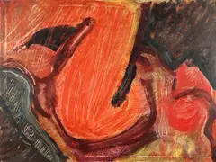 Rita Beler, Abstract, Oil on canvas