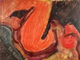 Rita Beler, Abstract, Oil on canvas