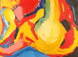 Rita Beler, Abstract, Oil on canvas