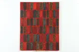 Erwin Lachman, Grid of Fire, Acrylic on canvas