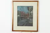 Joseph Solman, Spokane Street, Gouache