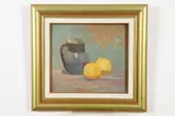 Joseph Stella, Tabletop Still Life with Oranges and Jug