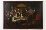 Cassius Marcellus Coolidge, Your Dad'S Come Home!, Oil on canvas