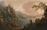 George Cuitt the Younger, A Castle in an Extensive Landscape, A CASTLE IN AN EXTENSIVE LANDSCAPE, oil on canvas