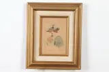 Frank F. Greenawalt, Lady in Plumed Hat, Watercolor
