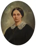 Portrait of Carolina Maria Hedengren F.Wigert, 1826-1911 by American School, PORTRAIT OF CAROLINA MARIA HEDENGREN F.WIGERT, 1826-1911, oil on canvas, offered Jul 2018