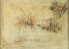 Bernard Quentin, Abstract, Mixed media