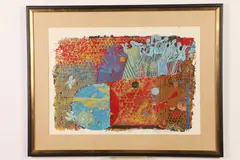 Shraga Weil, Untitled, Color lithograph