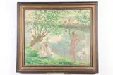 Jenny Montigny, The Bathers, Oil on canvas