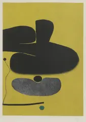 Untitled by Victor Pasmore, also signed and inscribed in pencil verso, sold Oct 2022