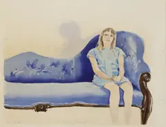 Untitled by Patrick Procktor, watercolour 22 x 28cm, sold Oct 2022