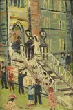 Fred Yates, Untitled, oil on board 27.5 x 19cm