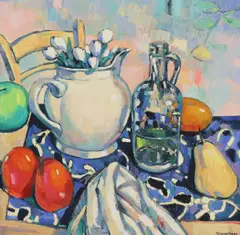 Terence Clarke, Untitled, oil on canvas 45 x 45cm