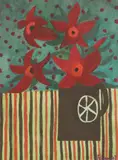 Mary Fedden, Untitled, gouache 24 x 18cm