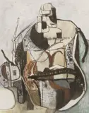 Peter Joyce, Untitled, mixed media on board 39 x 30cm Provenance: With Anthony Hepworth Fine Art (PJ 4).
