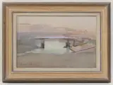 Frederick Cuming, Untitled, oil on board 24 x 35cm