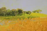 Lionel V. Bulmer, Untitled, oil on board 40.5 x 51cm