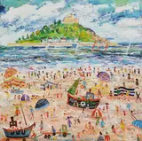 Simeon Stafford, Untitled, oil on board 80 x 80.5cm