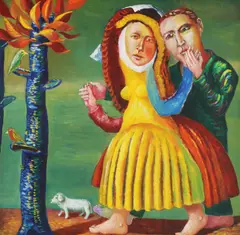 Neil MacPherson, Untitled, oil on board 59 x 59cm Provenance: With Boundary Gallery